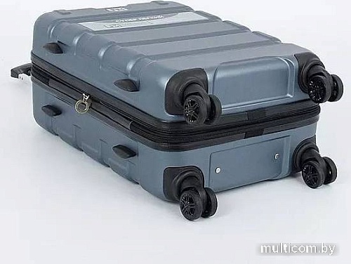 Чемодан-спиннер Francesco Molinary 336-161426/3-20 (серый)