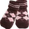 Носочки для животных Puppia Argyle PAMD-SO072-BR-S (S, коричневый с ромбами)