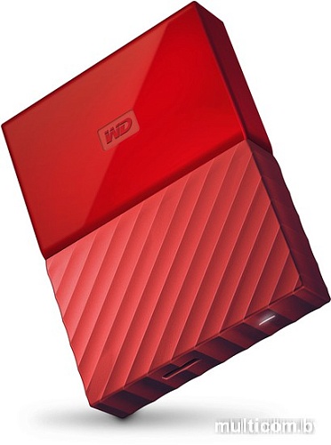 Внешний жесткий диск WD My Passport 4TB [WDBUAX0040BBL]