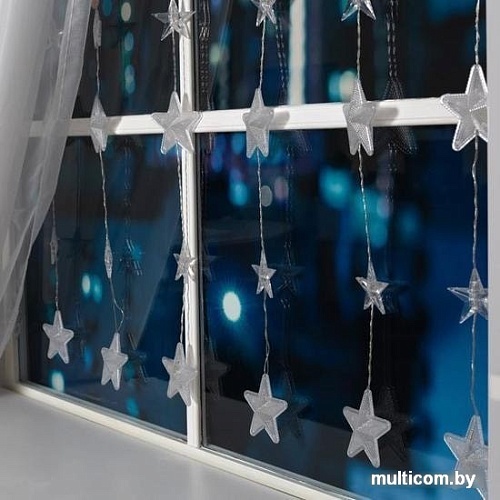 Бахрома Luazon 186 LED 2.4х0.9м (синий) 4356975