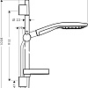Душевой гарнитур Hansgrohe Raindance Select S 150 (27803400)