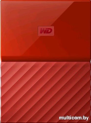 Внешний жесткий диск WD My Passport 4TB [WDBUAX0040BBL]