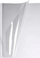 Пластиковая обложка для переплета OPUS Metalbind O.Easy Cover A4 5 мм EASYCOVERA4DC5BIA40 (40 шт, прозрачный/белый)