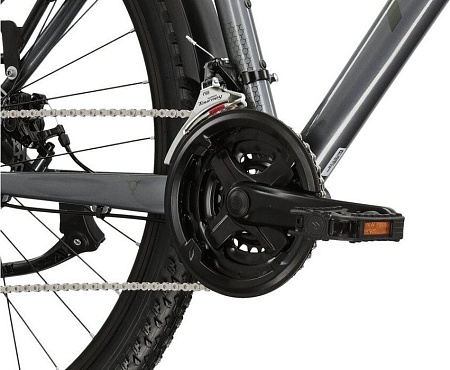 Велосипед Kross Hexagon 2.0 EQ 29 L/18" 2024 (разобранный, серый/графит)