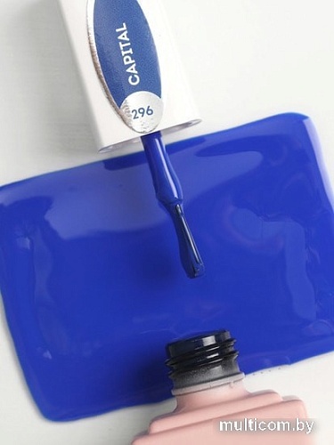 Декоративная и уходовая косметика для ногтей Emi E.MiLac BU Столица 296, 9 мл.