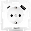 Розетка USB Lezard Vesna 742-0288-181TC