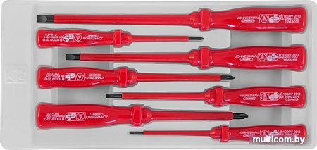 Набор отверток Jonnesway D02AC07S (7 предметов)