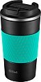 Термокружка Kitfort KT-1227 500 мл (черный/бирюзовый)