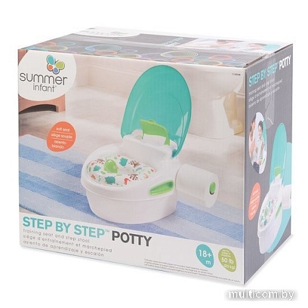 Детский горшок Summer Infant Step-By-Step 11436B (бирюзовый)