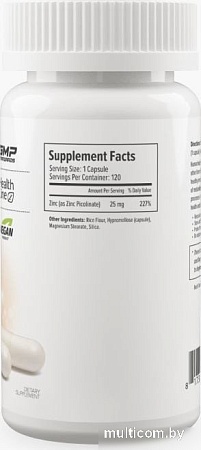 Комплекс Maxler Цинк Пиколинат 25 мг (120 капсул)