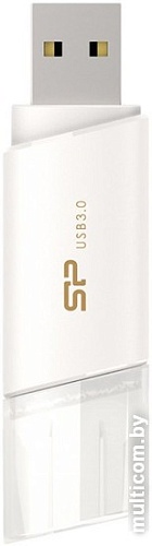USB Flash Silicon-Power Blaze B06 White 64GB (SP064GBUF3B06V1W)