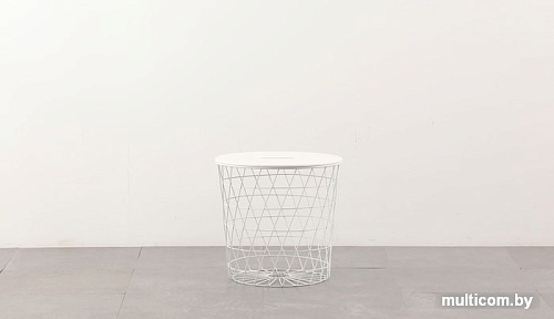 Журнальный столик LoftyHome Magnolia 298-W (белый)