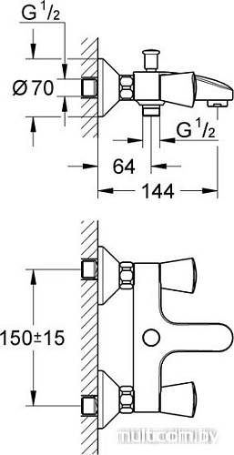 Смеситель Grohe Costa S 25483001