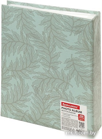 Фотоальбом BRAUBERG Папоротник 391171