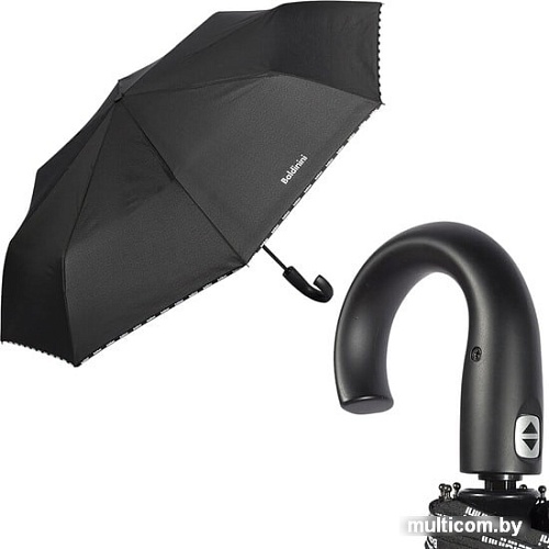 Зонт Baldinini 6002-OC logo line black