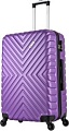Чемодан-спиннер L'Case New-Delhi BCP-1205 (L, фиолетовый)