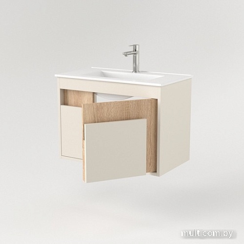 Дабер Тумба под умывальник 016 70 Т16.7.0.18 (бежевый/дуб бардолино)