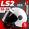 LS2 OF558 Sphere 2 Solid (S, белый глянцевый)