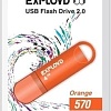 USB Flash Exployd 570 4GB (оранжевый)