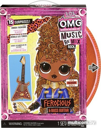 Кукла L.O.L. Surprise! Ремикс Рок и бас-гитара 577591EUC