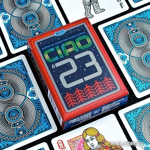 Игральные карты Картбюро Синкевича Hi-Fi Ciao 2023 MUSIC01-NY23