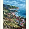 Набор для вышивания Merejka Вид на береговую линию K-226