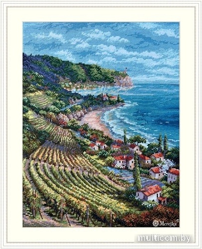 Набор для вышивания Merejka Вид на береговую линию K-226