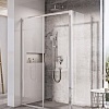 Душевая стенка Ravak Blix Slim BLSPS-80 (полированный алюминий/прозрачный)