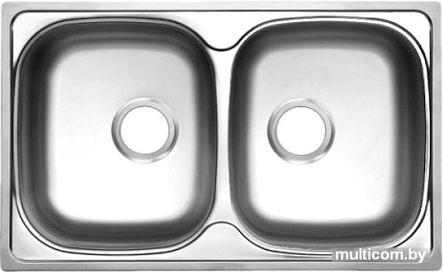Кухонная мойка Ukinox Классика CLP780.480 20GT8K 3C
