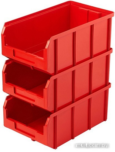 Набор ящиков Стелла-техник V-3-К3 (красный)