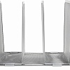 Лоток для бумаг BRAUBERG Germanium 237969 (серебристый)