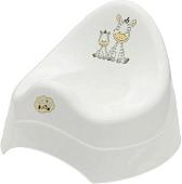 Детский горшок Maltex Зебра 6500 (серый)