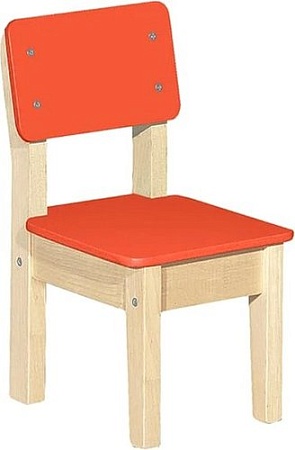 Детский стул Элегия №1 КМ.014.13-08-00 (красный лак)