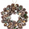 Рождественский венок Elan Gallery Снежный лес 450116