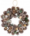 Рождественский венок Elan Gallery Снежный лес 450116
