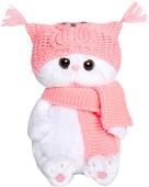 Мягкая игрушка Basik&Ko Ли-Ли в шапке с совой и шарфе LB-022