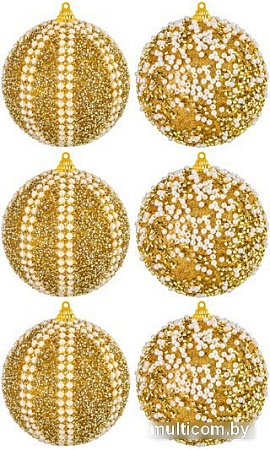Елочная игрушка Elan Gallery Жемчужины на золотом 970105