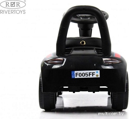 Каталка RiverToys F005FF (черный)