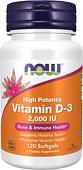 Витамин Now Foods Vitamin D-3 2000 IU (120 капсул)