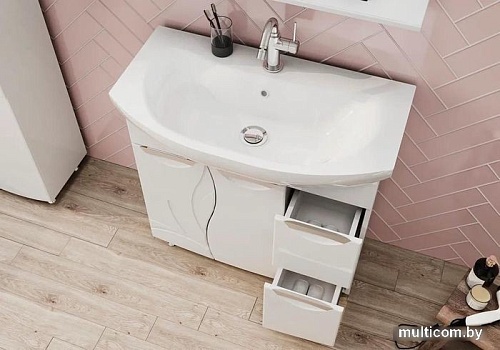 Volna Тумба под умывальник Adel 80 2D.2Y напольная Балтика