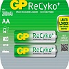 Аккумуляторы GP ReCyko+ AA 2000mAh 2 шт. [210AAHCB]