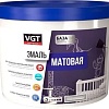 Эмаль VGT ВД-АК-1179 Универсальная Матовая База А 1.5 кг (супербелый)