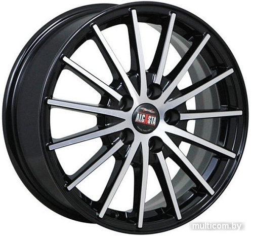 Литые диски Alcasta M60 16x6.5" 5x110мм DIA 65.1мм ET 38мм BKF