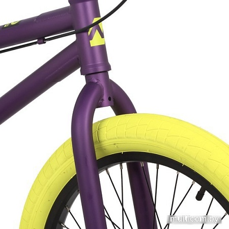 Велосипед Novatrack Jupiter New 2024 (фиолетовый)