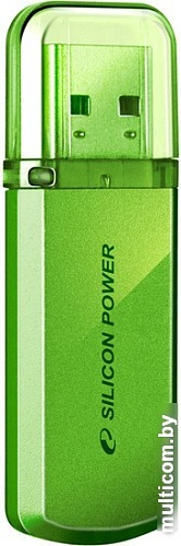 USB Flash Silicon-Power Helios 101 Green 64GB (SP064GBUF2101V1N)