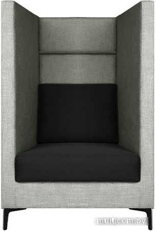 Интерьерное кресло Brioli Дирк (рогожка, J20 серый/J22 графит)