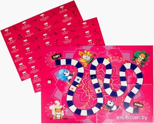 Настольная игра ILikeGift День Кривляки. В позе йога Р4101