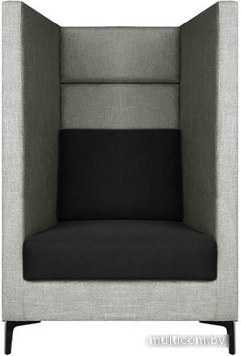 Интерьерное кресло Brioli Дирк (рогожка, J20 серый/J22 графит)