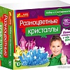 Набор для опытов Ранок Разноцветные кристаллы 12115010Р