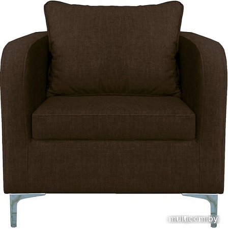 Интерьерное кресло Brioli Терзо (рогожка, J5 коричневый)